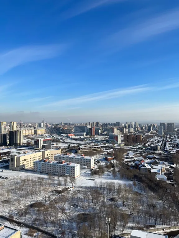 Квартира Квартира Уютная студия с видом на город и Енисей — Красноярск