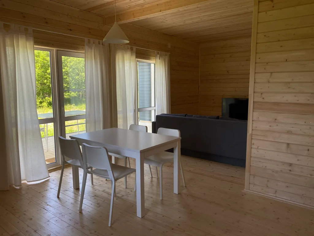 Уютный скандинавский барнхаус рядом с городом