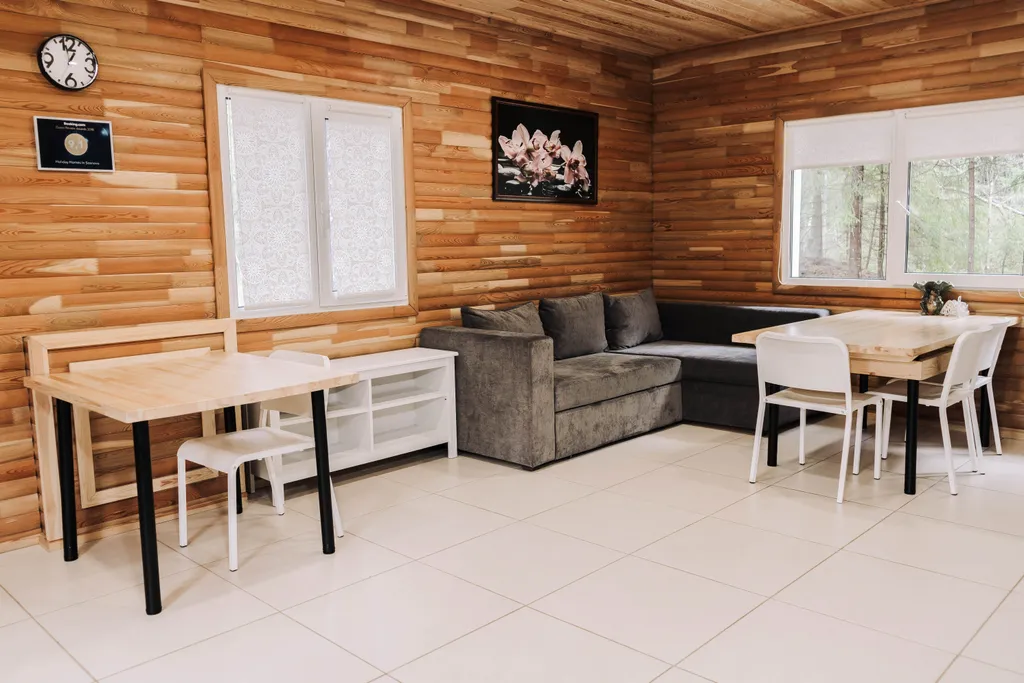 Коттедж Большой дом с баней и купелью — Иваново (Ленинградская область)