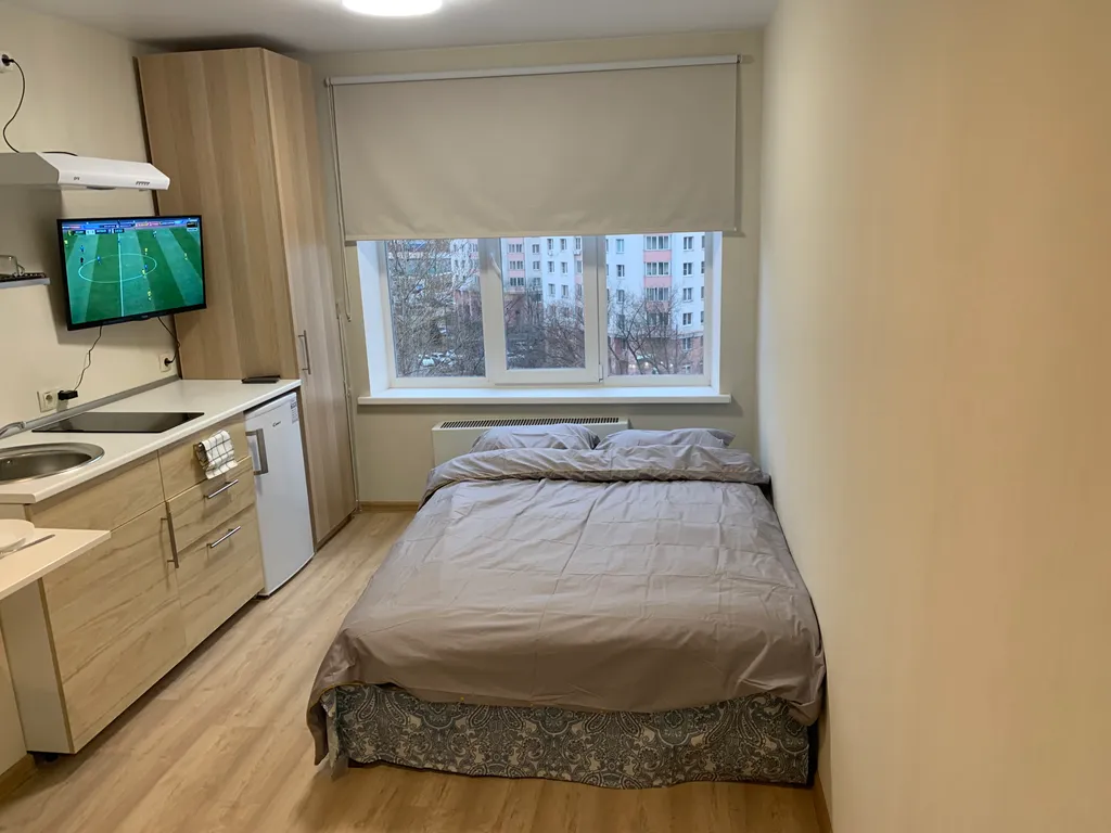 Квартира Квартира Уютная студия у метро Селигерская — Москва