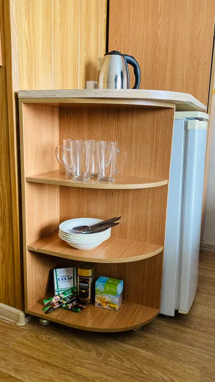 Номер с удобствами и двухспальной кроватью в мини гостинице