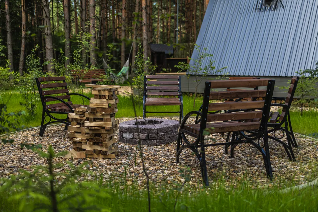 Коттедж Коттедж А-Фрейм грей — Павловский Посад