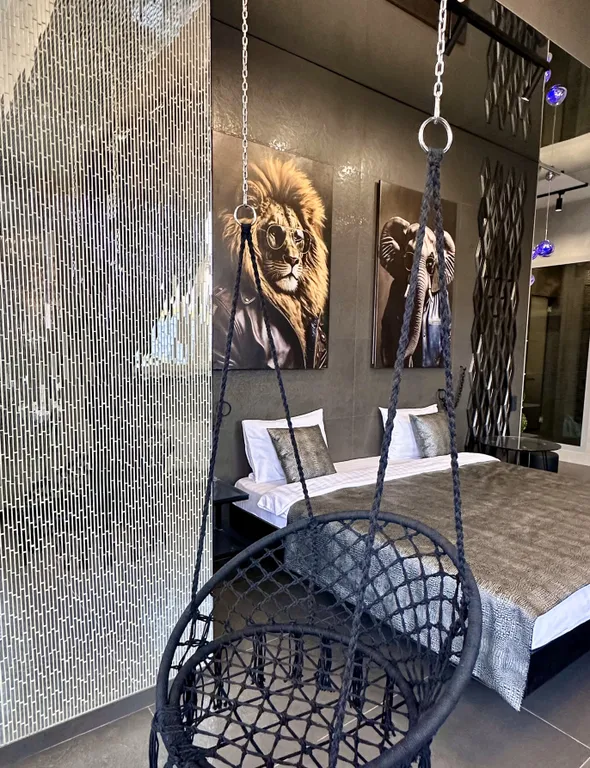 Панорамный Лофт с джакузи и PS5