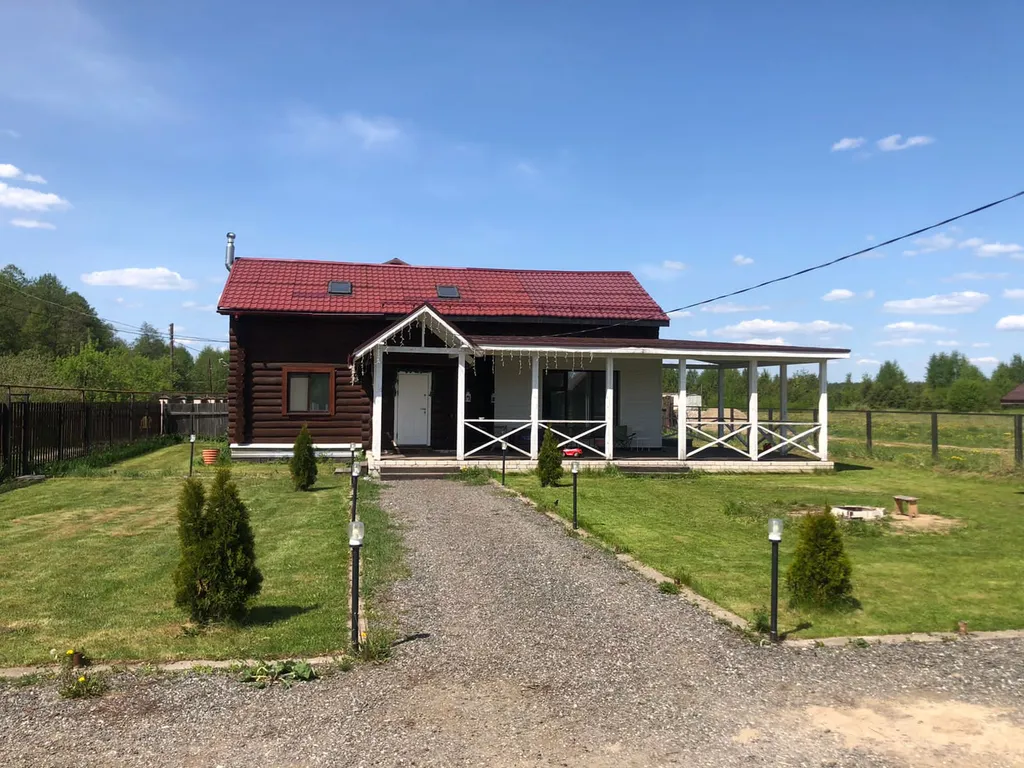 Большой стильный дом с панорамой на сосновый бор в 15км от НН с баней