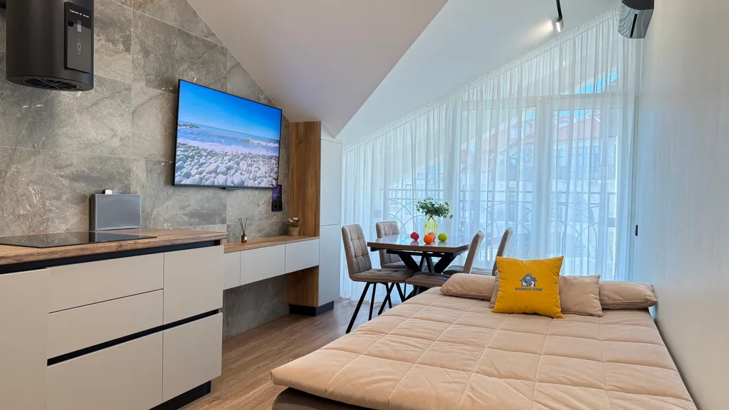 Квартира Квартира Однокомнатная с великолепным видом на море — Геленджик