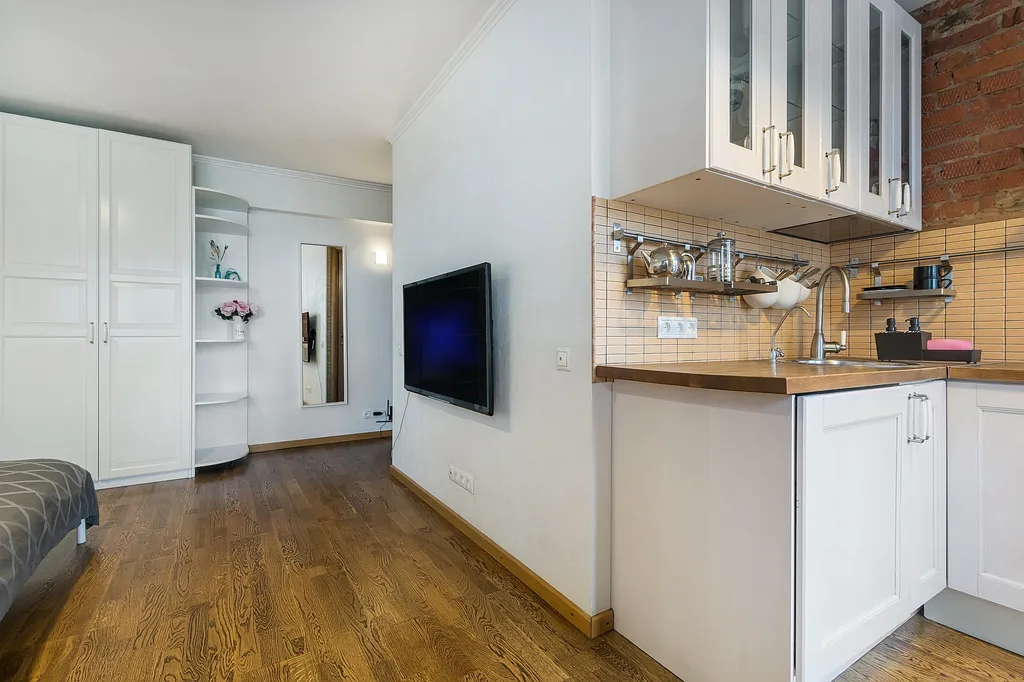 Квартира Квартира Атмосферная студия с великолепным видом — Москва