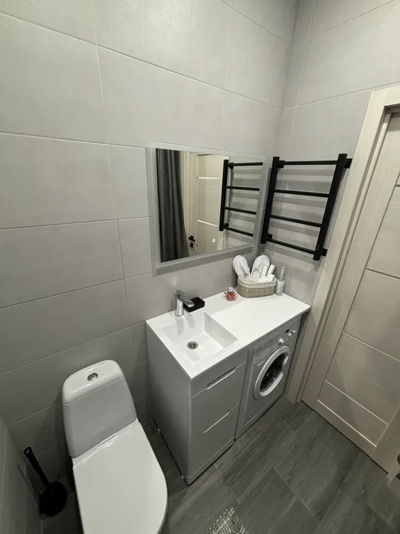 Квартира с отличным ремонтом с видом на березовую рощу