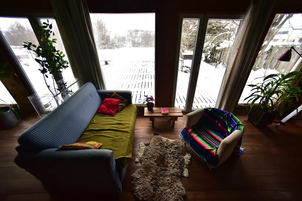 Коттедж Дом с камином и панорамным видом на закат — Шаховская