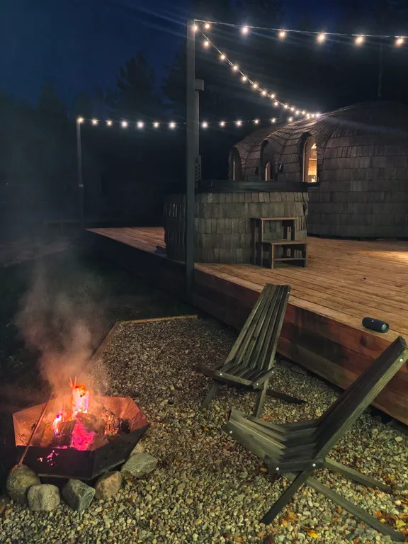 Эко-спа отель с видом на реку