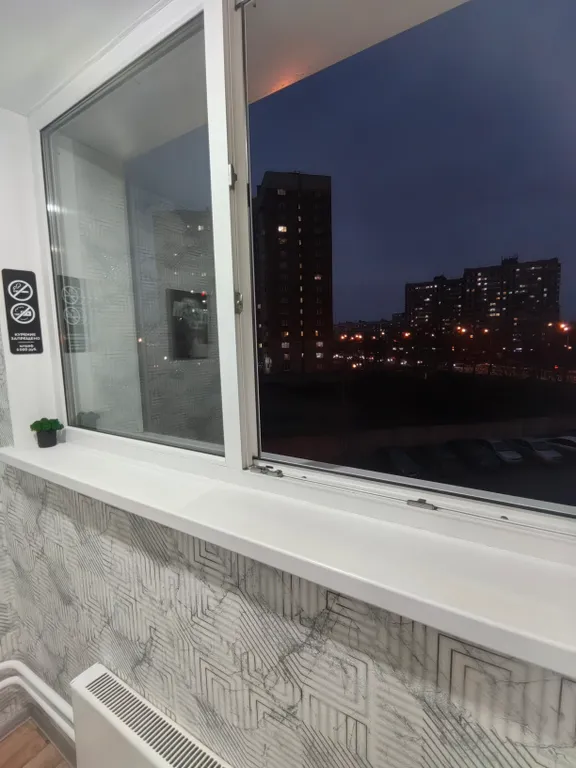 Интересная квартира с видом на город в комфортном ЖК