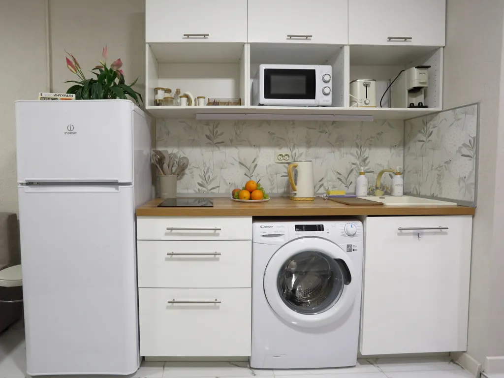 Уютная студия с раздельными спальными местами