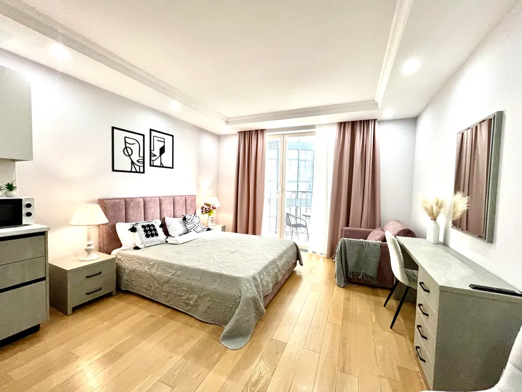 Квартира Квартира Студия на первой линии у моря, Резиденция Граф Толстой — Анапа