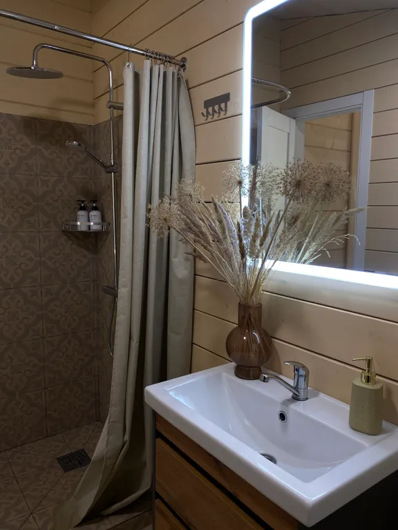 Дом у леса с русской баней