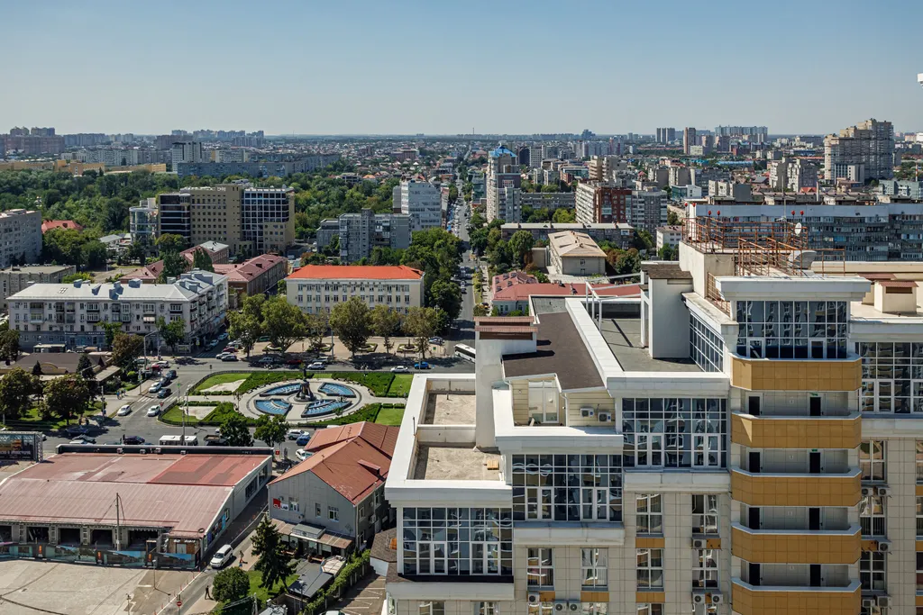Квартира Апартаменты видовые на 22 этаже в центре города — Краснодар