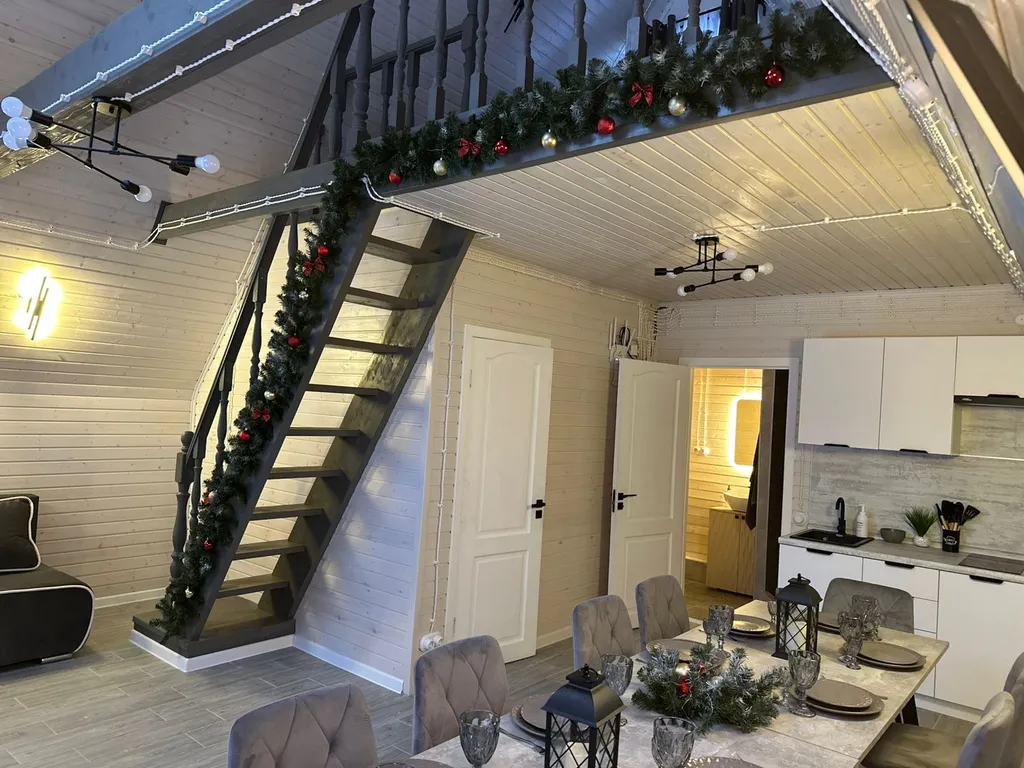 Уютный дом A-Frame | Русская Баня | Чан