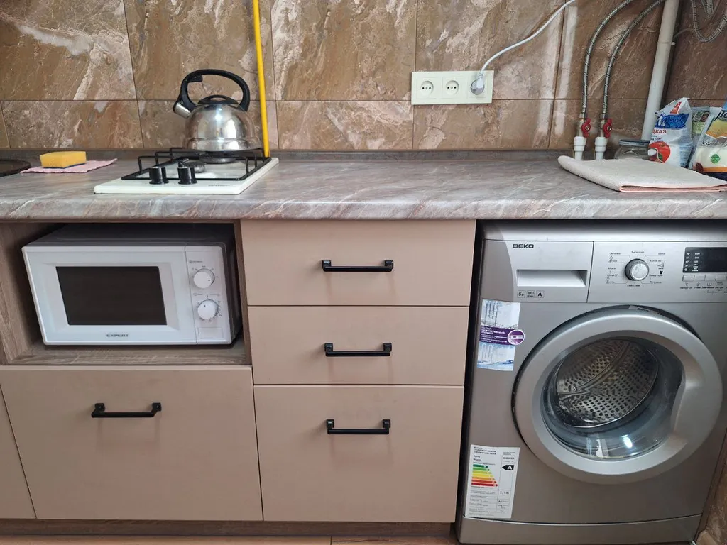 Уютная однокомнатная квартира в 7 минутах от моря