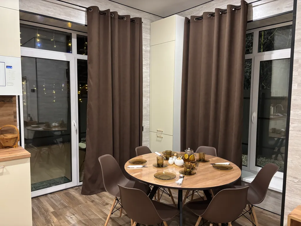 Загородный дом с баней и чаном