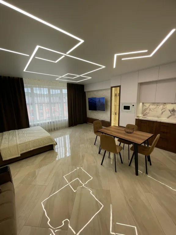 Квартира Студия в 1 километре от аэропорта — аренда посуточно в Красный Пахарь