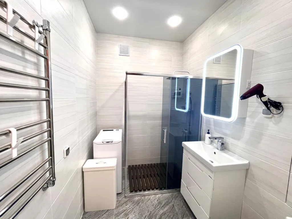 Квартира Светлая однокомнатная квартира в уютном районе города — Великий Новгород