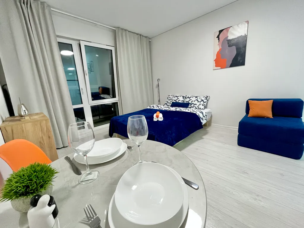 Квартира Студия в красивом ЖК на последнем этаже — аренда посуточно в Зеленодольск