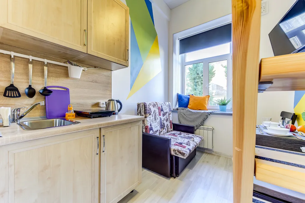 Двухуровневая студия у метро Лиговский проспект