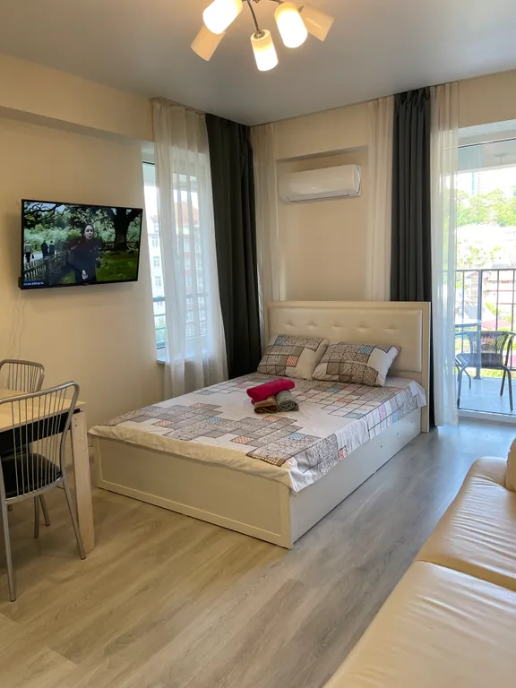 Уютная студия с видом на море