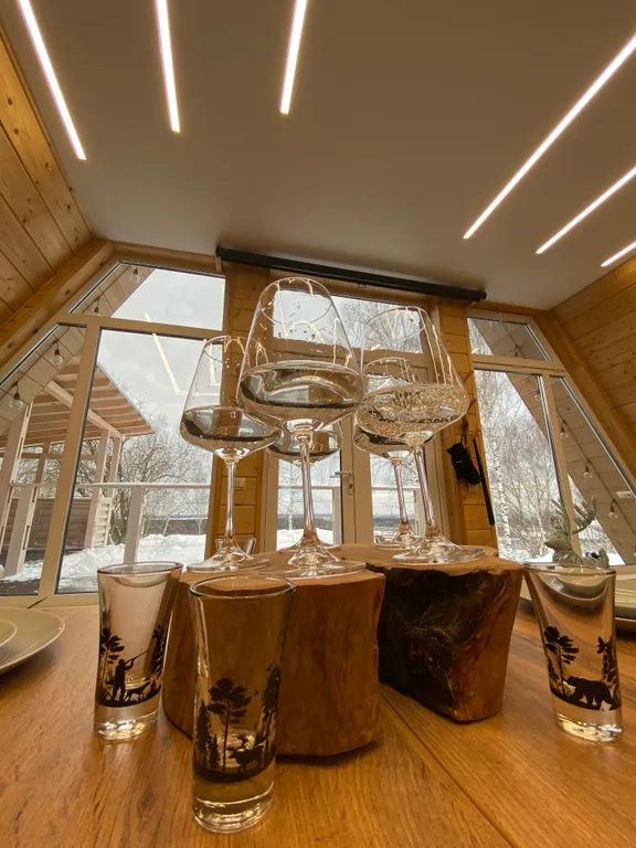 Глэмпинг 90m2 — чан, кухня, Wi-Fi