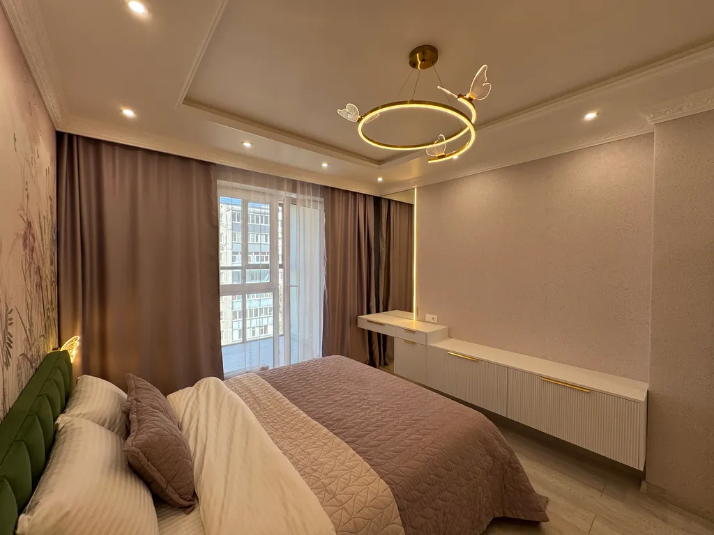 Уютные апартаменты для большой семьи. 8 спальных мест!