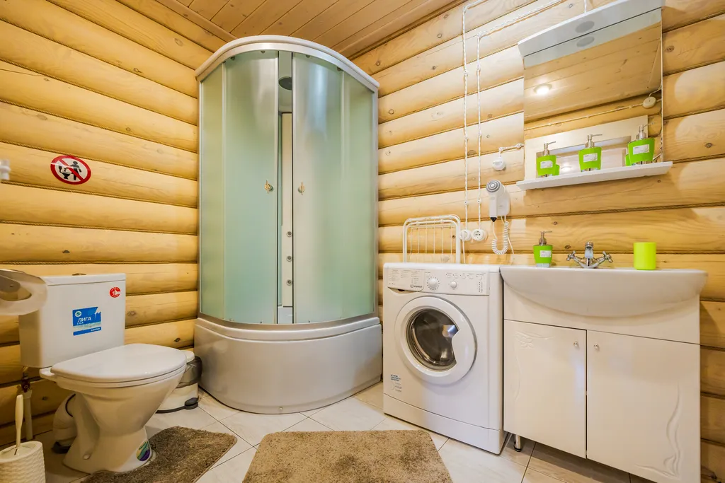 Уютные апартаменты 75 м² c 3-мя спальнями в деревянном доме