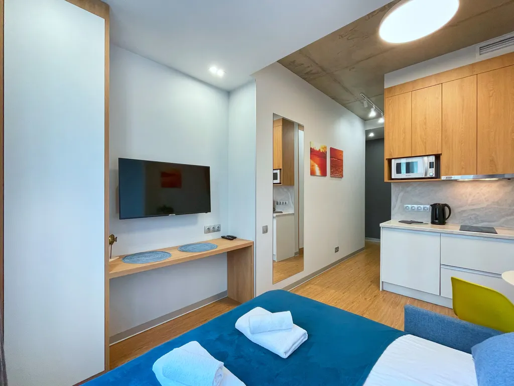 Квартира Квартира Апартамент Sunset Bay в мини-отеле Ocean key — Москва