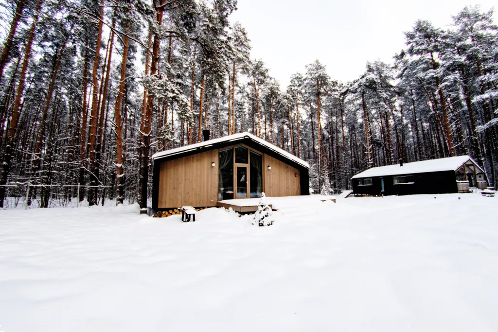 Уютный домик в сосновом бору
