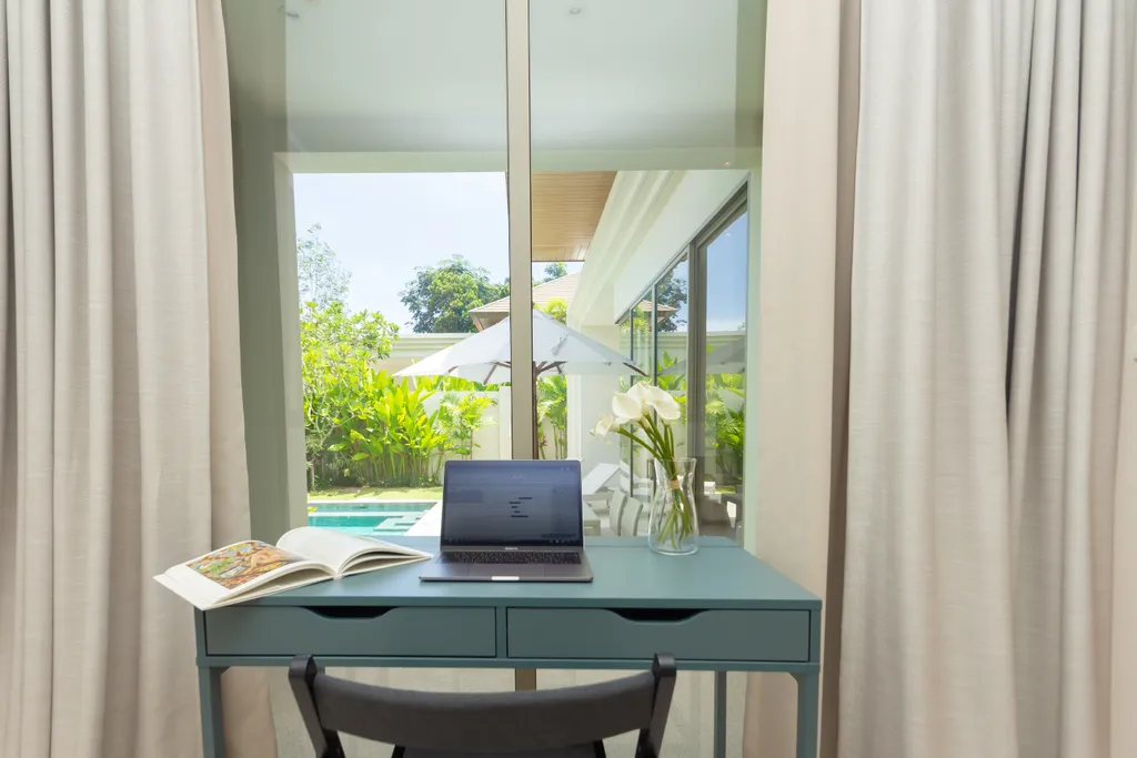 Светлая вилла с 3 спальнями и бассейном Бангтао, Лаян, Лагуна