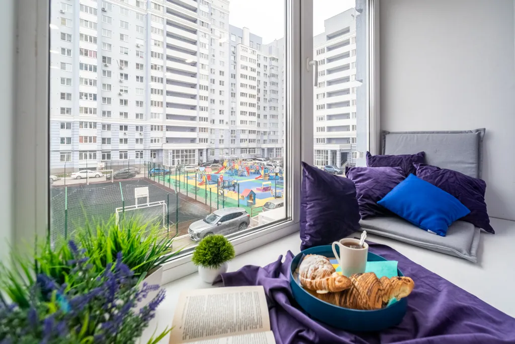 Современная 1-комнатная квартира с балконом в центре Рязани