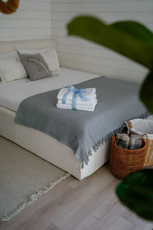 Уютный дом с сауной в лесу