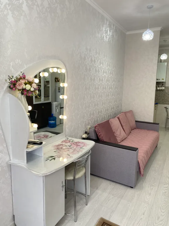 Уютная студия с видом на море и горы