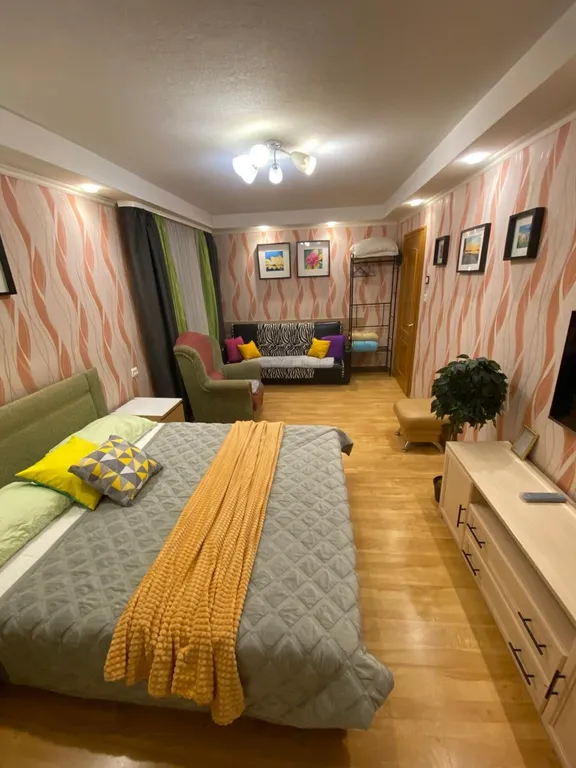 Апартаменты с 1 комнатой и видом на залив