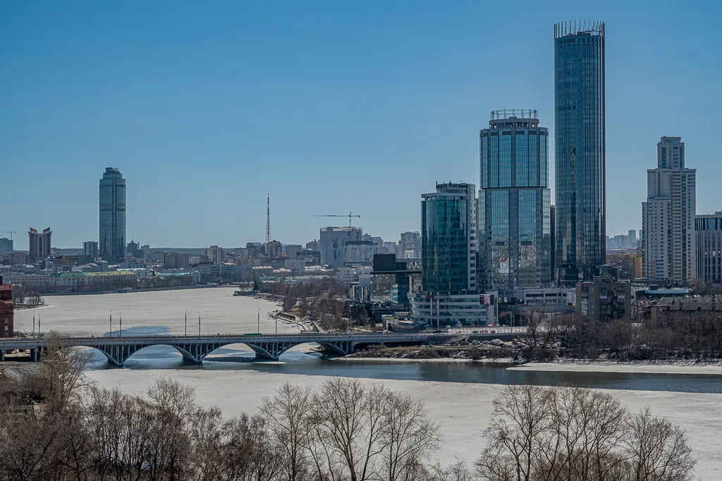 Квартира Квартира бриз с видом на набережную и город — Екатеринбург