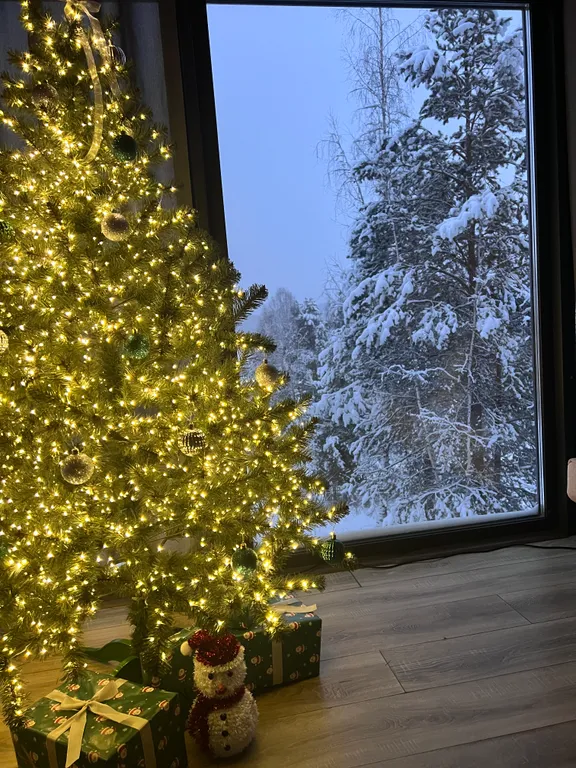 Уютный дом с панорамным видом рядом с природным парком Оленьи ручьи