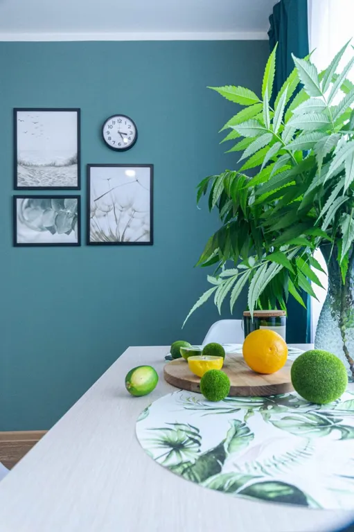 Квартира комфорт-класса Зелёный сканди