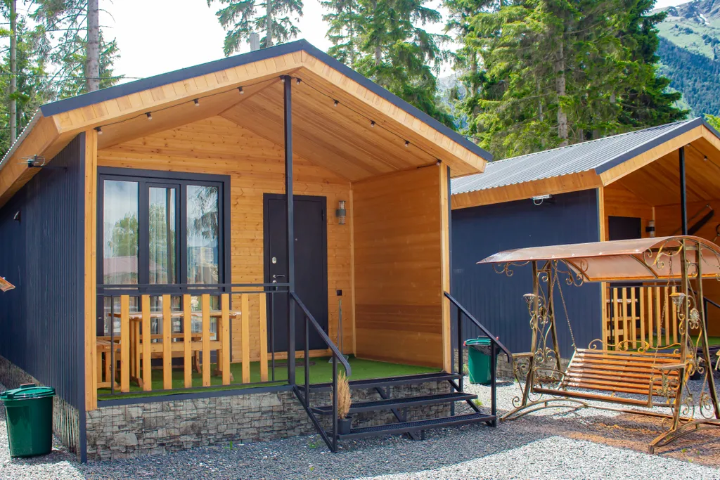 Коттедж Настоящее горное шале — аренда посуточно в Теберда