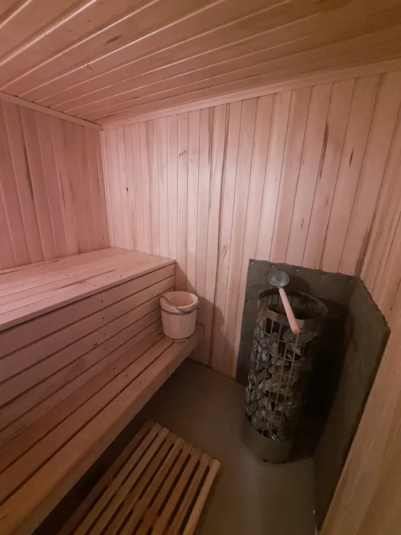 Домик на берегу Волги, на опушке леса