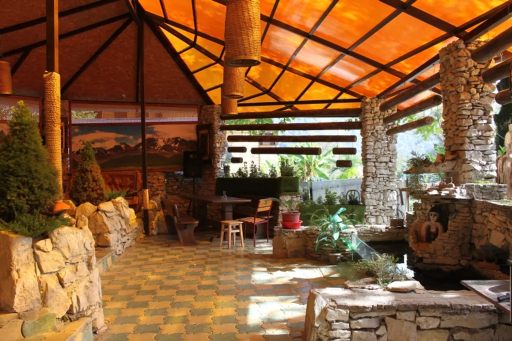 Домик с видом на горы