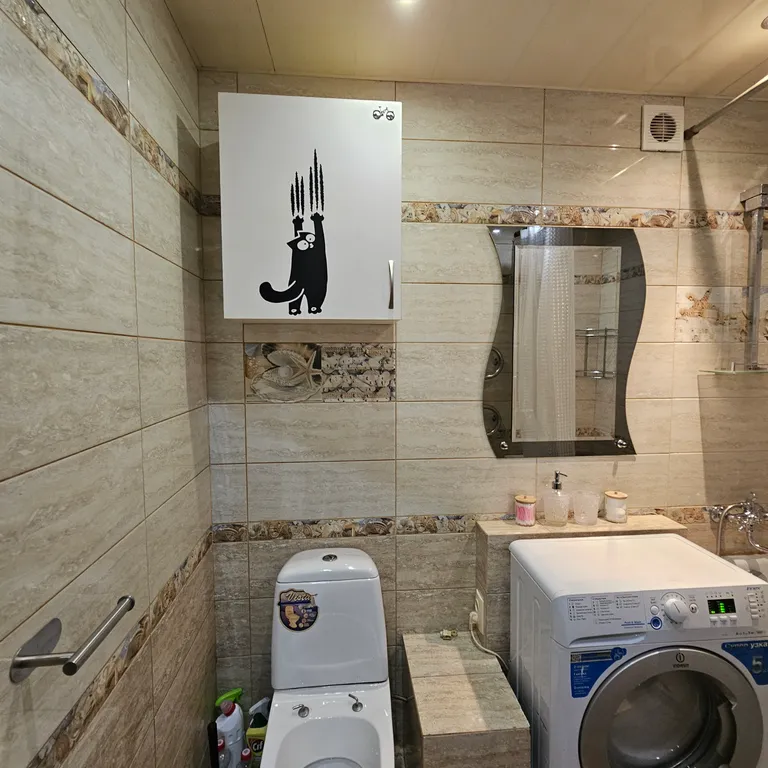 Большая, уютная двухкомнатная квартира возле пляжа