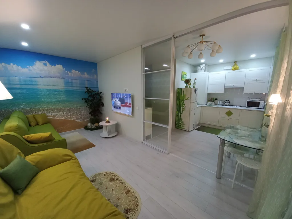 Квартира Квартира Белая студия Море внутри — Пионерский