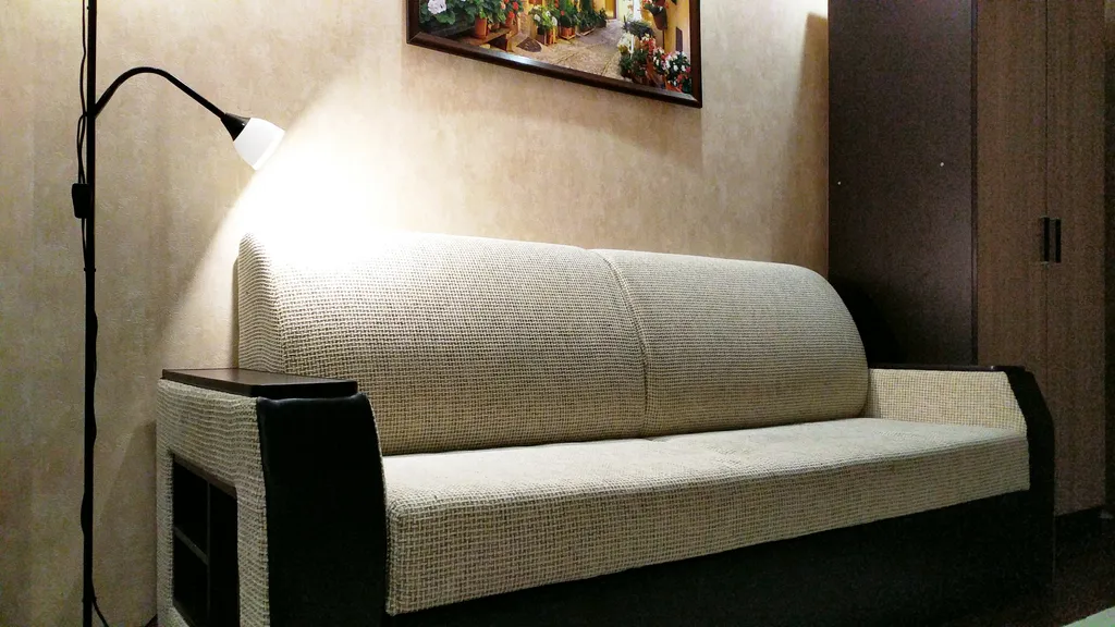 Квартира с балконом и видом на горы