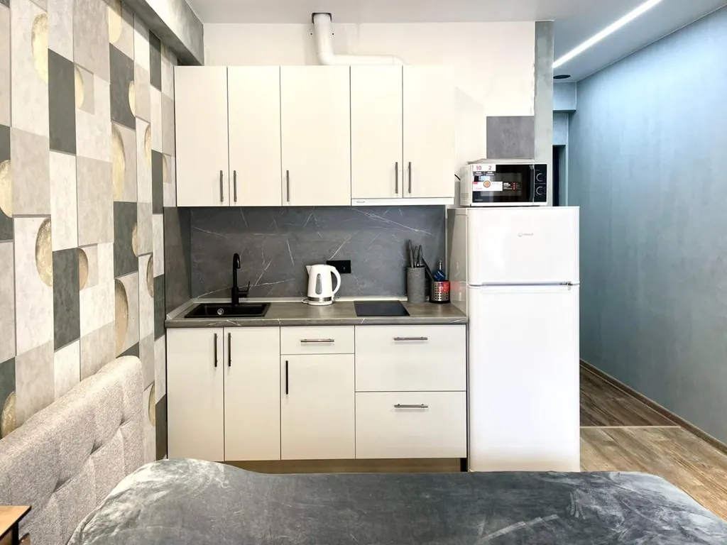 Студия с красивым видом с балкона