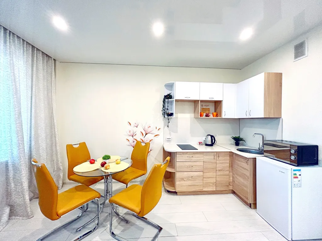 Уютные 1-комнатные апартаменты в ЖК бизнес-класса «Алые Паруса» в центре