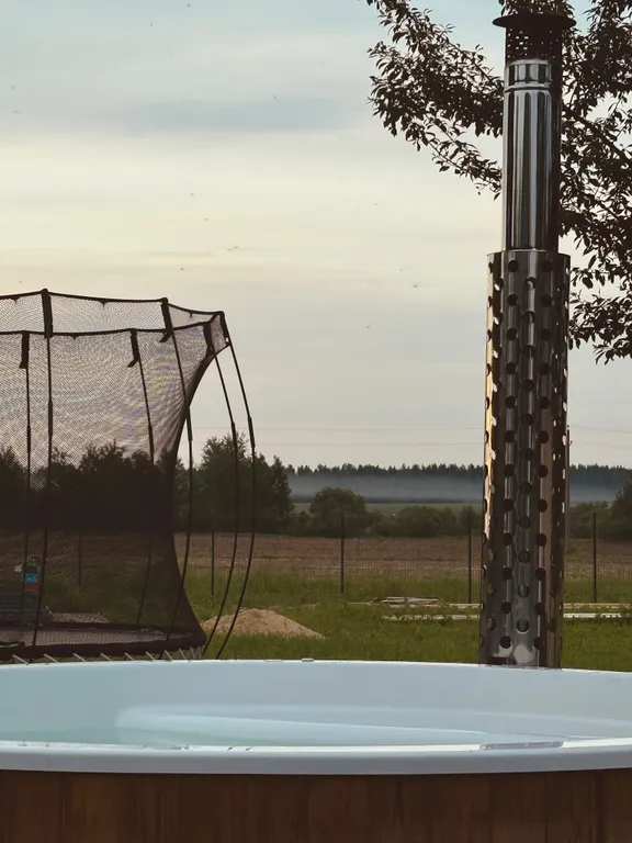 Комфортный дом с баней и купелью, 70 км от Минска