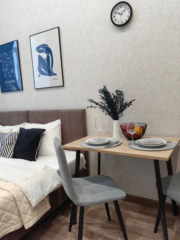 Студия с новым ремонтом в жк лайково