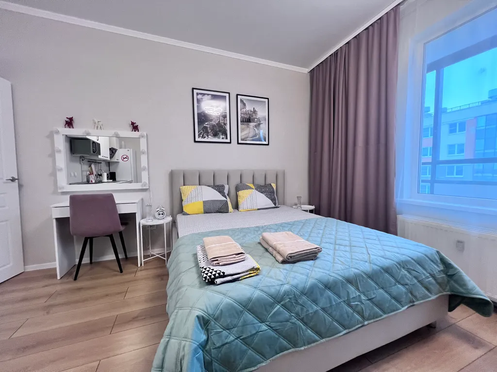 Квартира Квартира с новым ремонтом — Янино-1